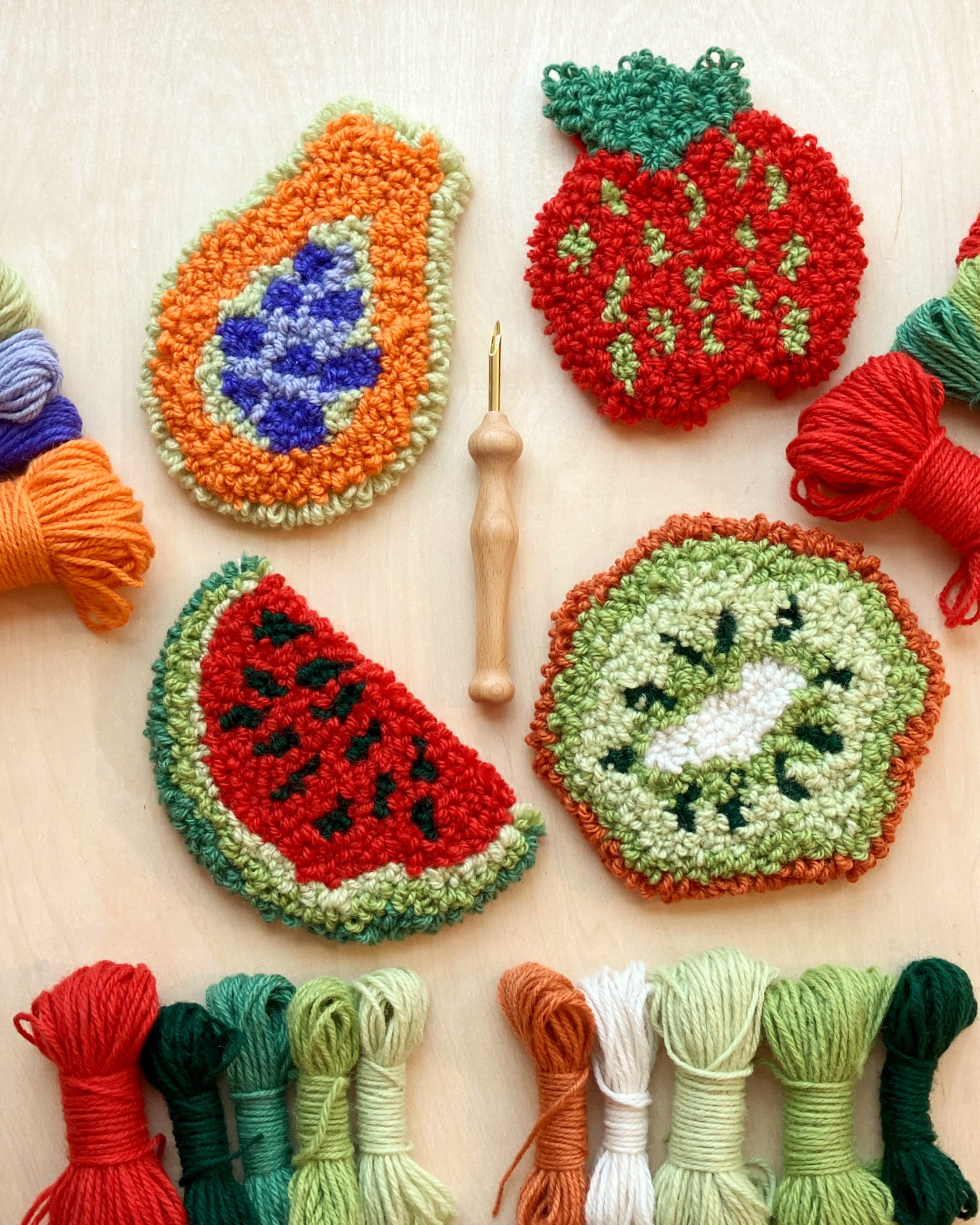 Egg Punch Needle Kit — LMTWEET | art & design